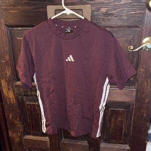 Adidas Women’s Burgundy Short Sleeve Tee